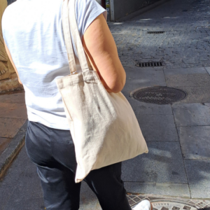 TOTE BAG-BOLSA ALGODÓN ORGÁNICO BANDRA