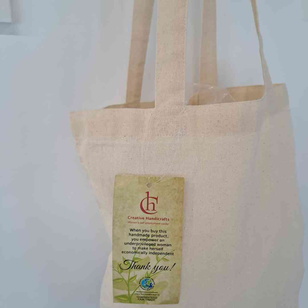BOLSA TOTE BAG ALGODÓN POWAI - Imagen 2
