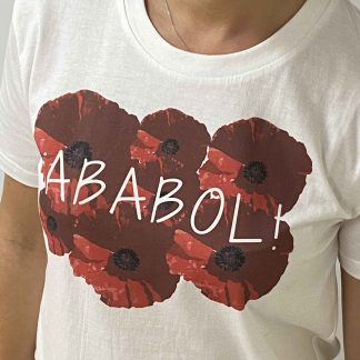 Camiseta unisex algodón orgánico 'Ababol'