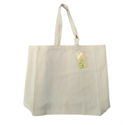 Tote Bag - Bolsa de Algodón Orgánico con tres fuelles