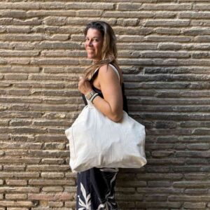 BOLSA TOTE BAG CON FUELLE GRANDE