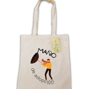 Tote Bag 'Maño de adopción' de algodón orgánico