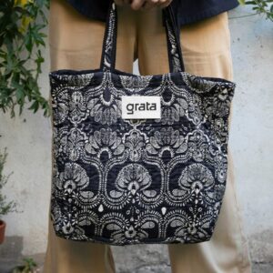 BOLSO ACOLCHADO NEGRO MEENA