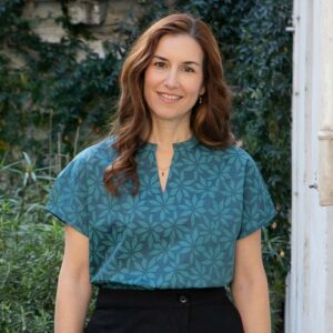 BLUSA ESTAMPADA MALAN ALGODÓN ORGÁNICO